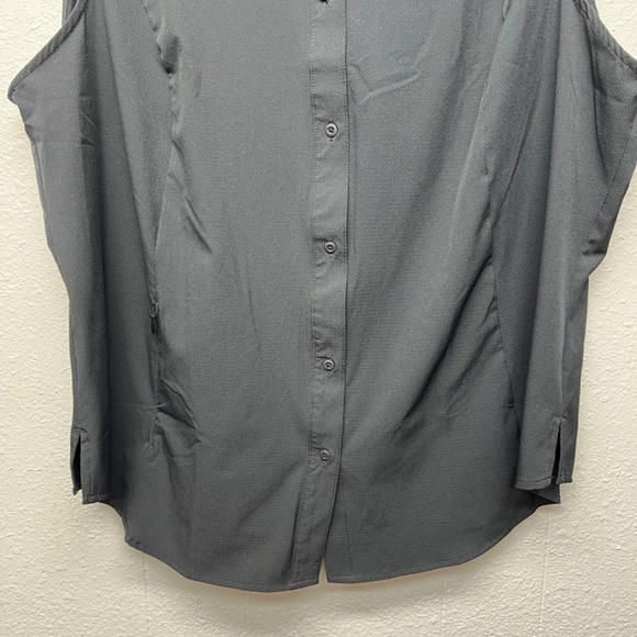 Eddie Bauer Outdoor Hiking Fishing Camping Womens XXL Button Front Lightweight - Picture 4 of 7